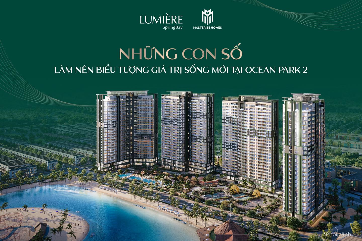 LUMIÈRE SpringBay- những con số làm nên biểu tượng giá trị sống mới tại trái tim Ocean Park 2